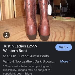 Justin Women’s Cowgirl Boots